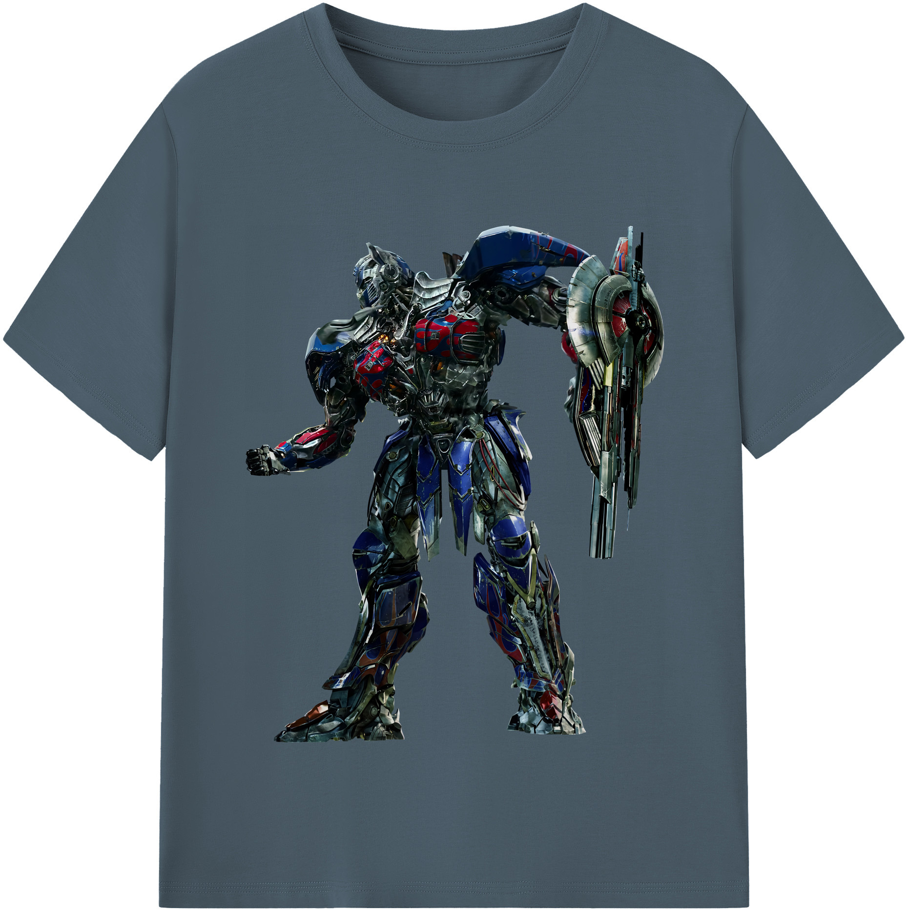（画像用） Transformers トランスフォーマー 綿100％半袖Tシャツ（フロントプリント）